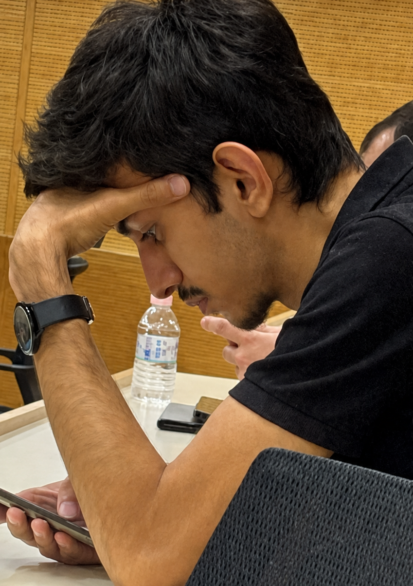 Portrait of Bako Aram, project manager and editor